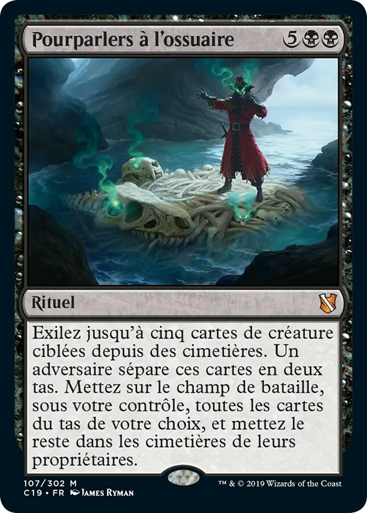 Pourparlers à l'ossuaire — Commander 2019 — Magic: The Gathering