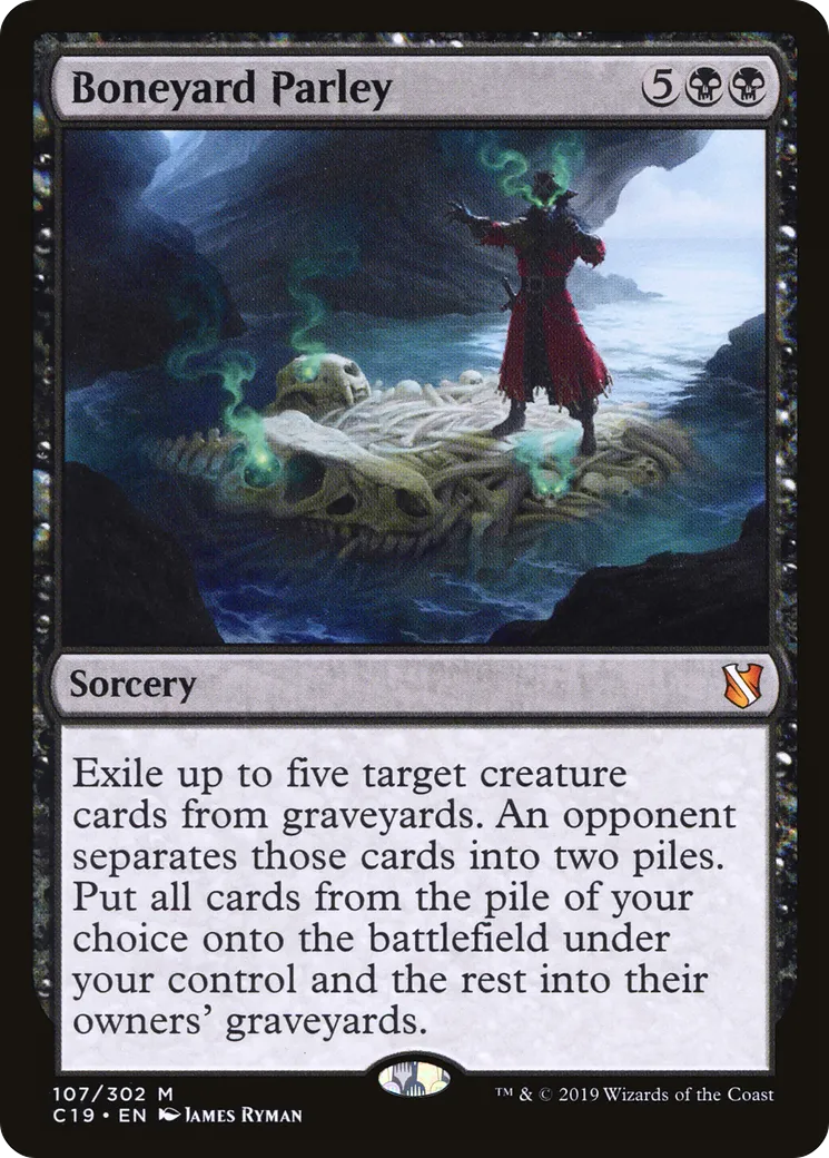 Pourparlers à l'ossuaire — Commander 2019 — Magic: The Gathering