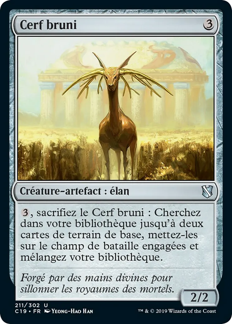 Cerf bruni — Commander 2019 — Magic: The Gathering