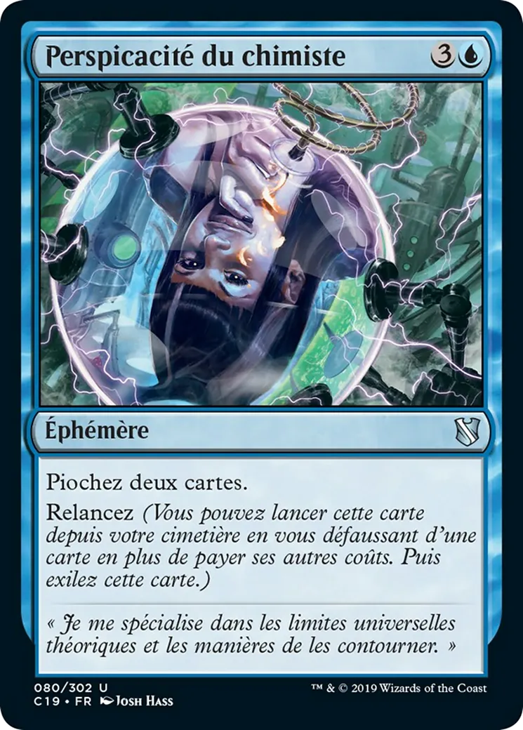 Perspicacité du chimiste — Commander 2019 — Magic: The Gathering