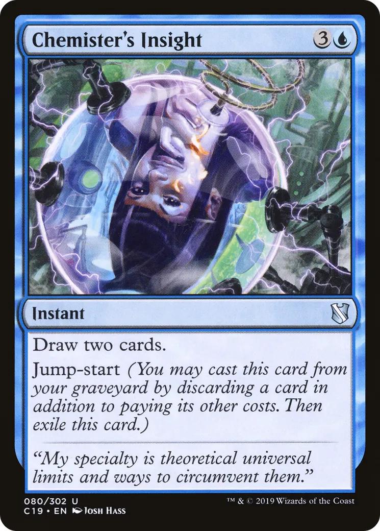 Chemister's Insight — Commander 2019 — Magic: The Gathering