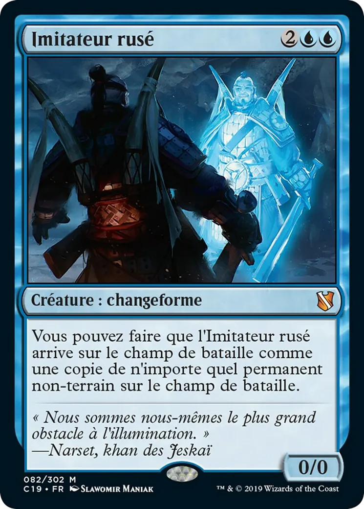 Imitateur rusé — Commander 2019 — Magic: The Gathering