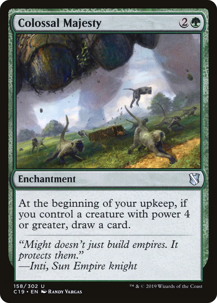 Colossal Majesty — Commander 2019 — Magic: The Gathering