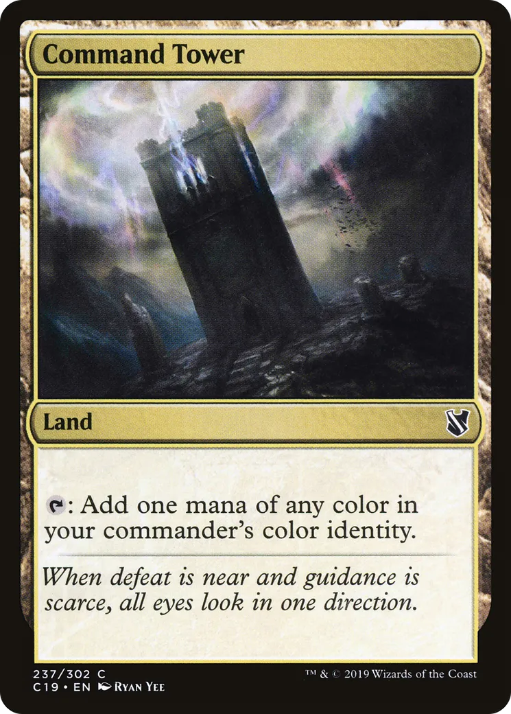 Command Tower — Commander 2019 — Magic: The Gathering