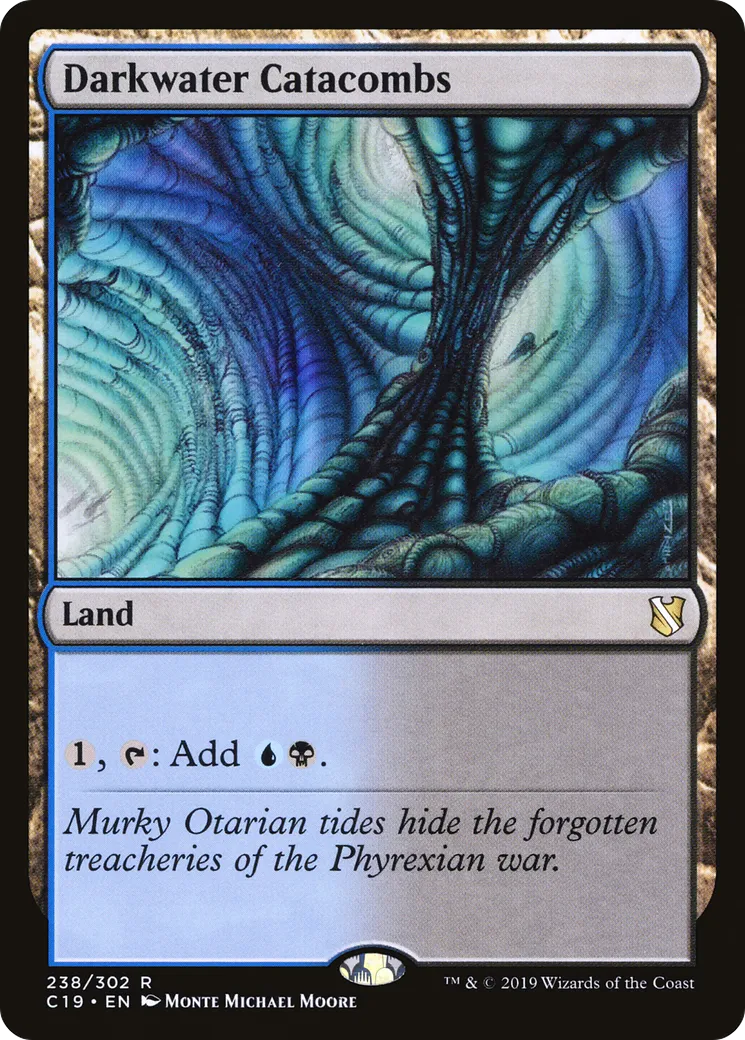 Darkwater Catacombs — Commander 2019 — Magic: The Gathering