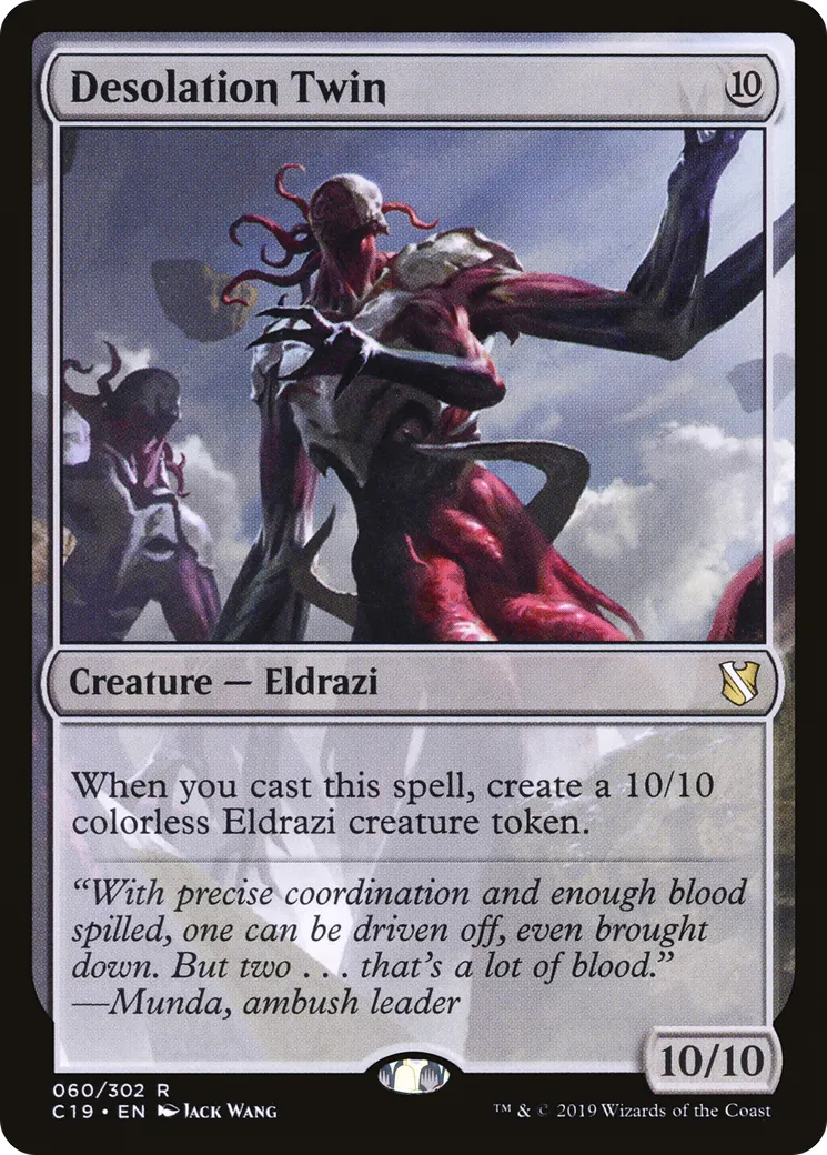 Desolation Twin — Commander 2019 — Magic: The Gathering