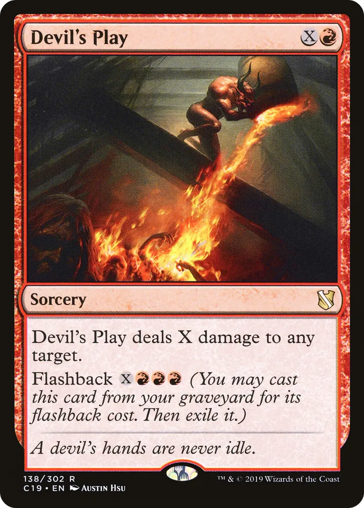 Manœuvre du diable — Commander 2019 — Magic: The Gathering