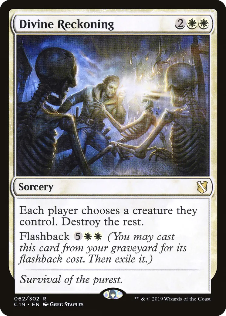 Jugement divin — Commander 2019 — Magic: The Gathering