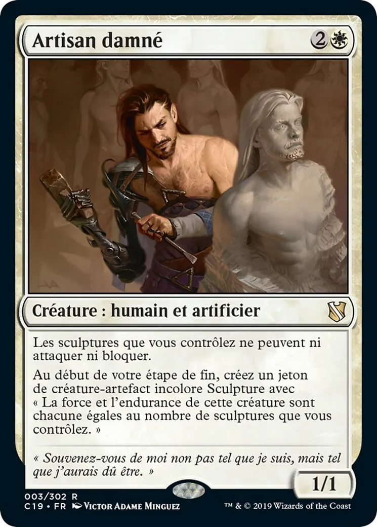 Artisan damné — Commander 2019 — Magic: The Gathering
