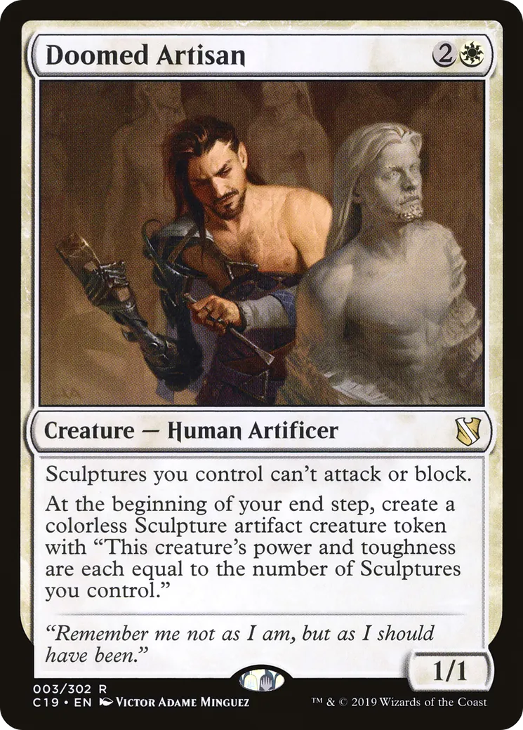 Doomed Artisan from Commander 2019 - Magic: The Gathering