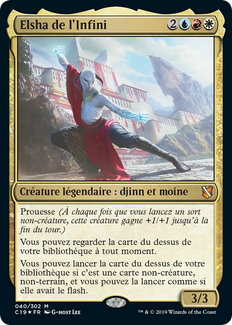 Elsha de l'Infini — Commander 2019 — Magic: The Gathering