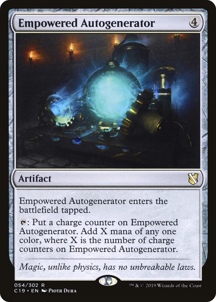 Empowered Autogenerator — Commander 2019 — Magic: The Gathering