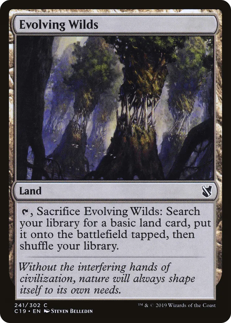 Étendues sauvages en évolution — Commander 2019 — Magic: The Gathering