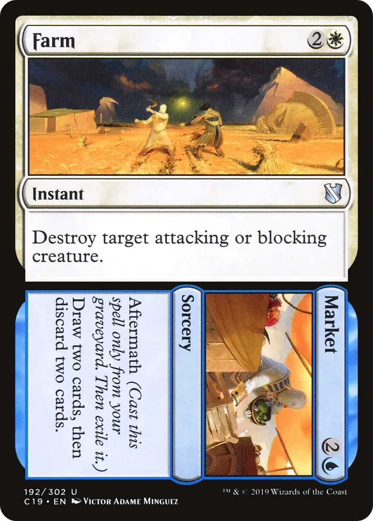 Exploitation // Marché — Commander 2019 — Magic: The Gathering
