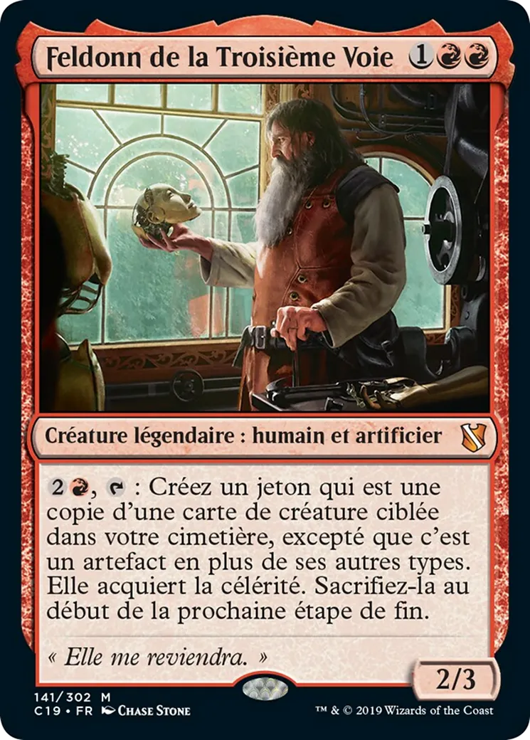 Feldonn de la Troisième Voie — Commander 2019 — Magic: The Gathering