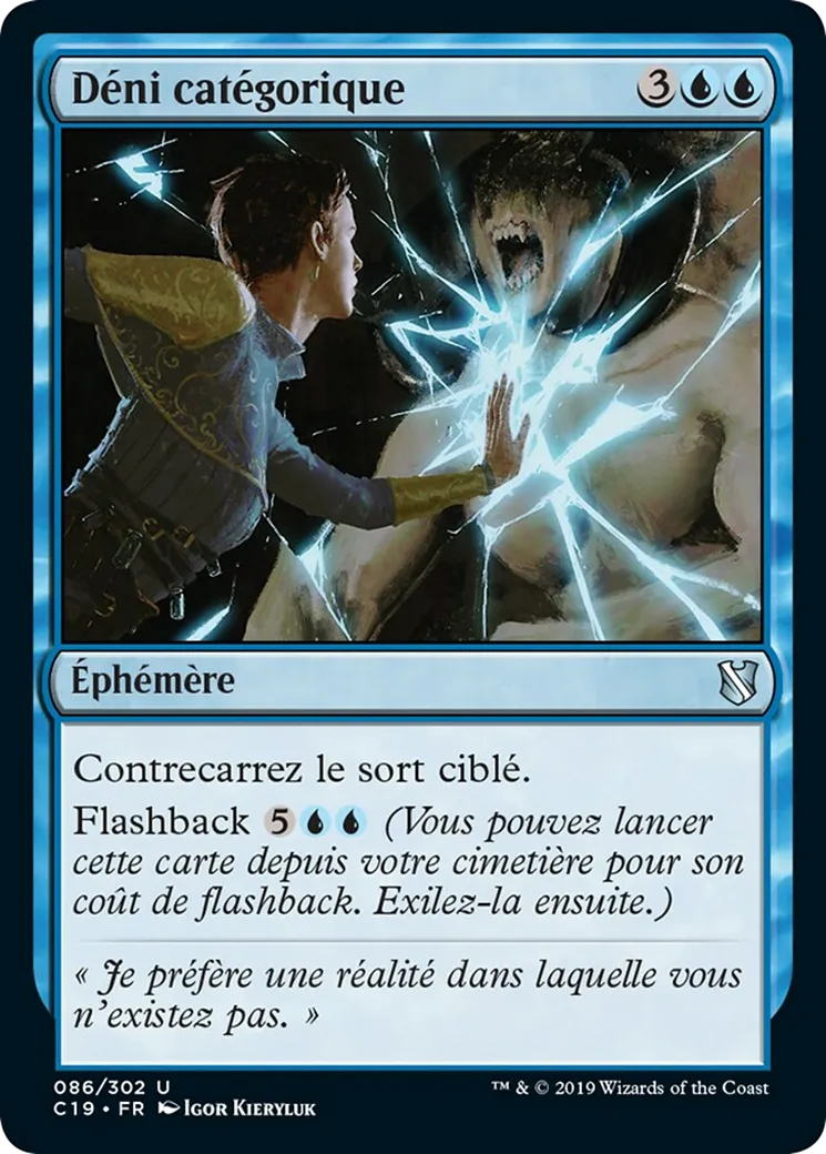Déni catégorique — Commander 2019 — Magic: The Gathering