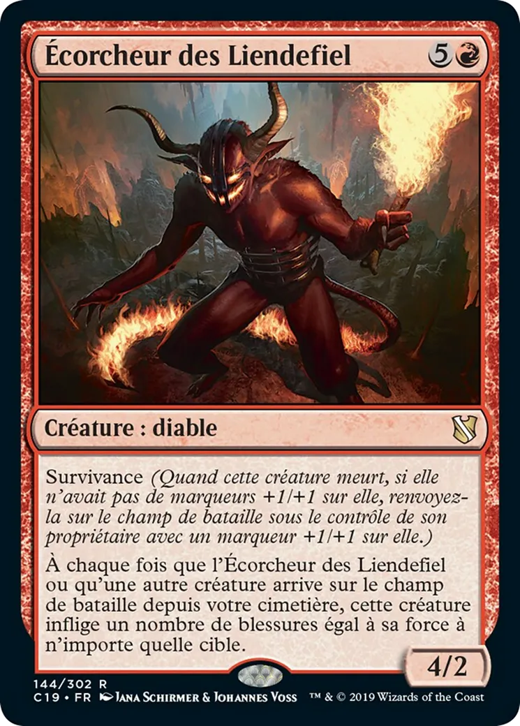 Écorcheur des Liendefiel — Commander 2019 — Magic: The Gathering
