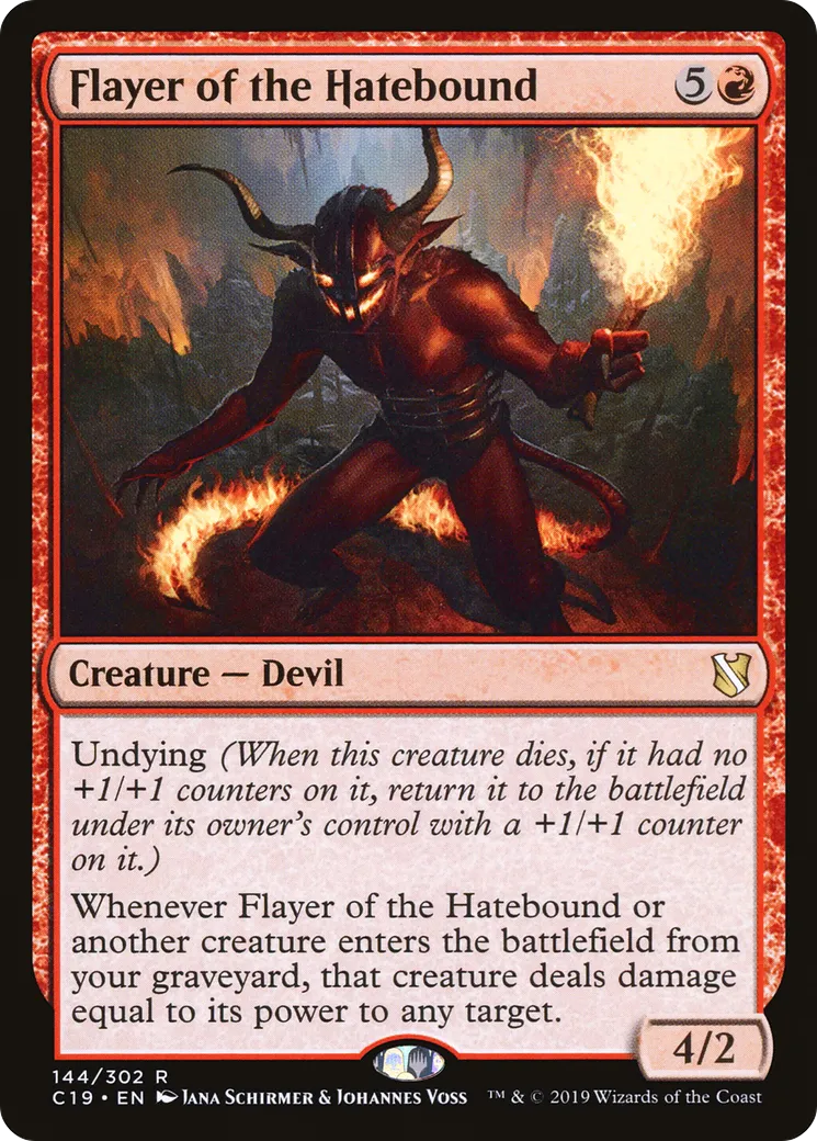 Flayer of the Hatebound — Commander 2019 — Magic: The Gathering