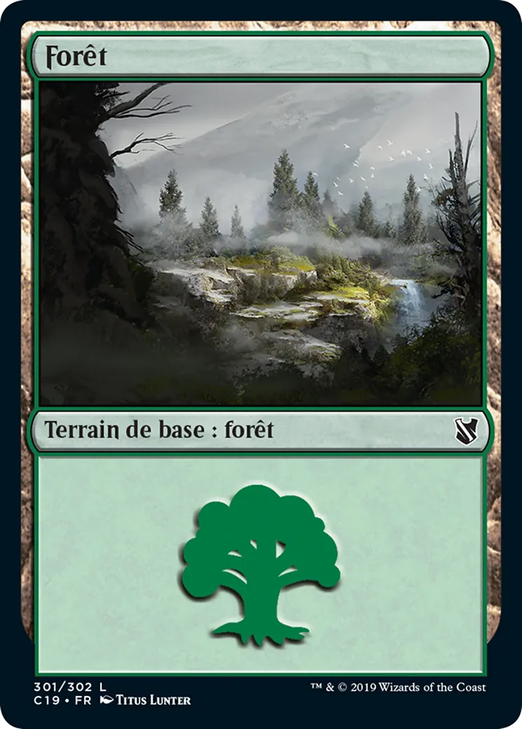 Forêt — Commander 2019 — Magic: The Gathering