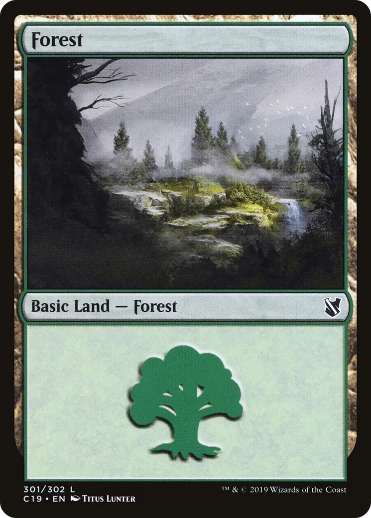 Forest — Commander 2019 — Magic: The Gathering