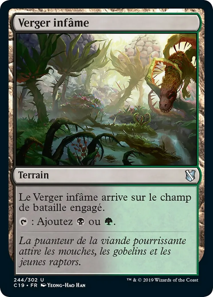 Verger infâme from Commander 2019 - Magic: The Gathering
