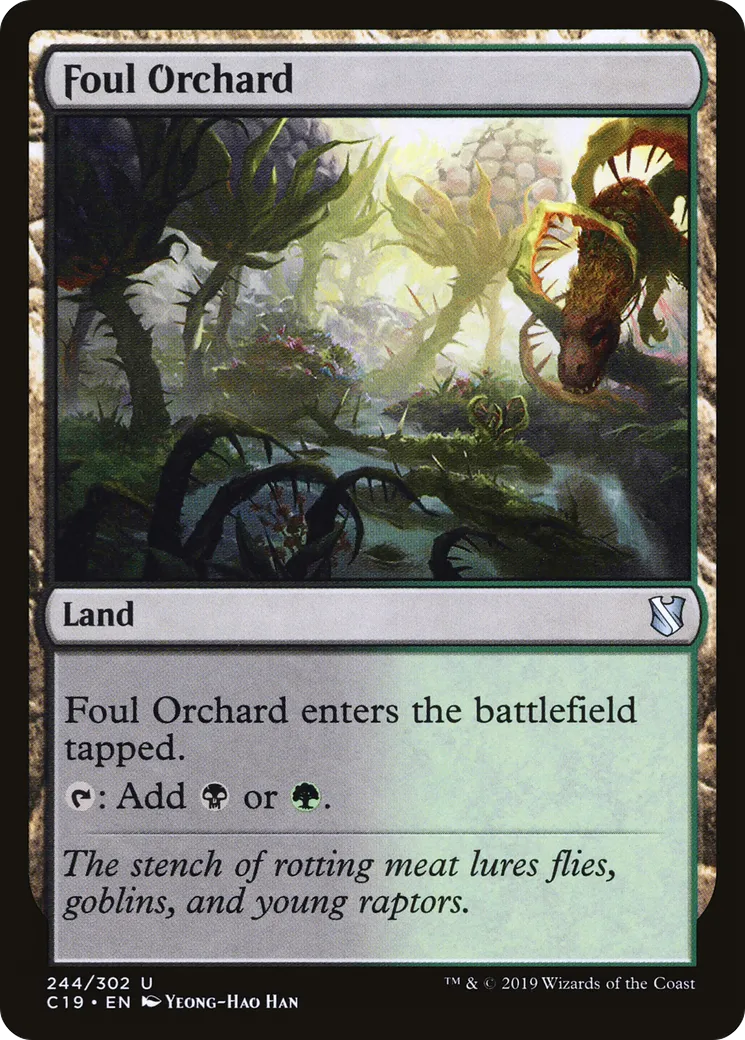 Verger infâme — Commander 2019 — Magic: The Gathering