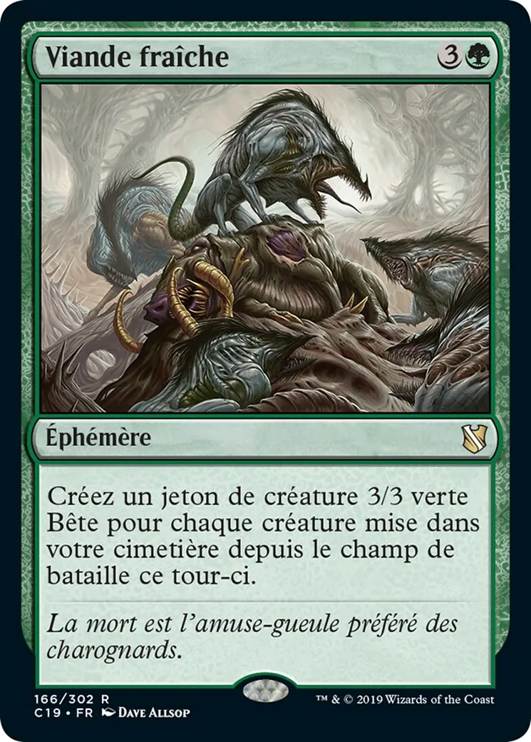 Viande fraîche — Commander 2019 — Magic: The Gathering