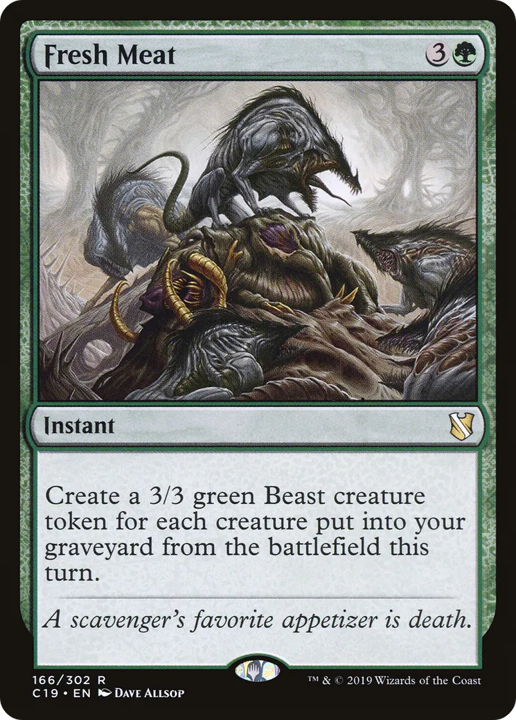 Fresh Meat — Commander 2019 — Magic: The Gathering