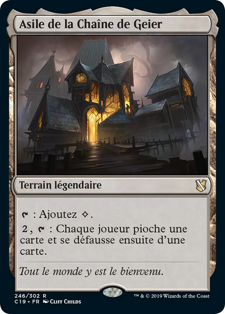 Asile de la Chaîne de Geier — Commander 2019 — Magic: The Gathering