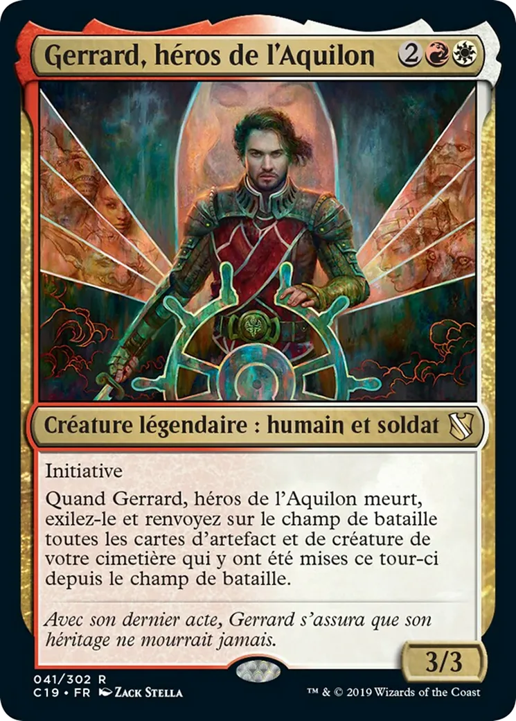 Gerrard, héros de l'Aquilon — Commander 2019 — Magic: The Gathering