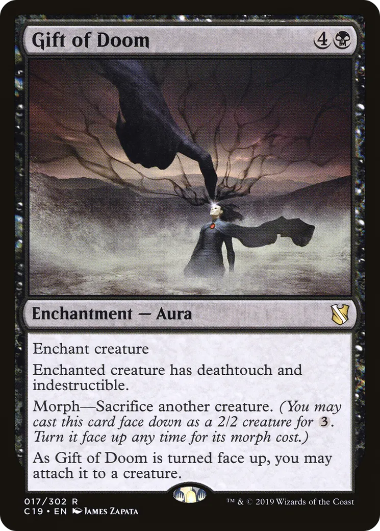 Gift of Doom — Commander 2019 — Magic: The Gathering