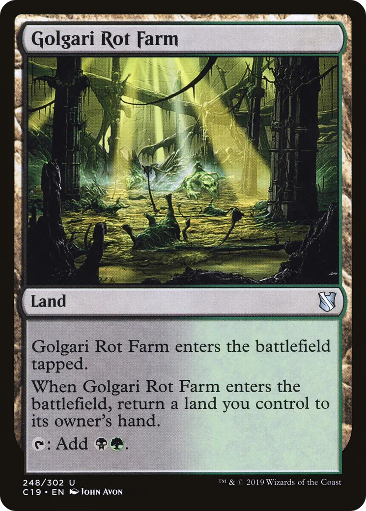 Ferme à putréfaction des Golgari — Commander 2019 — Magic: The Gathering