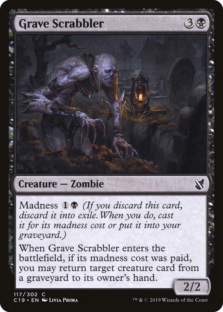 Grave Scrabbler — Commander 2019 — Magic: The Gathering