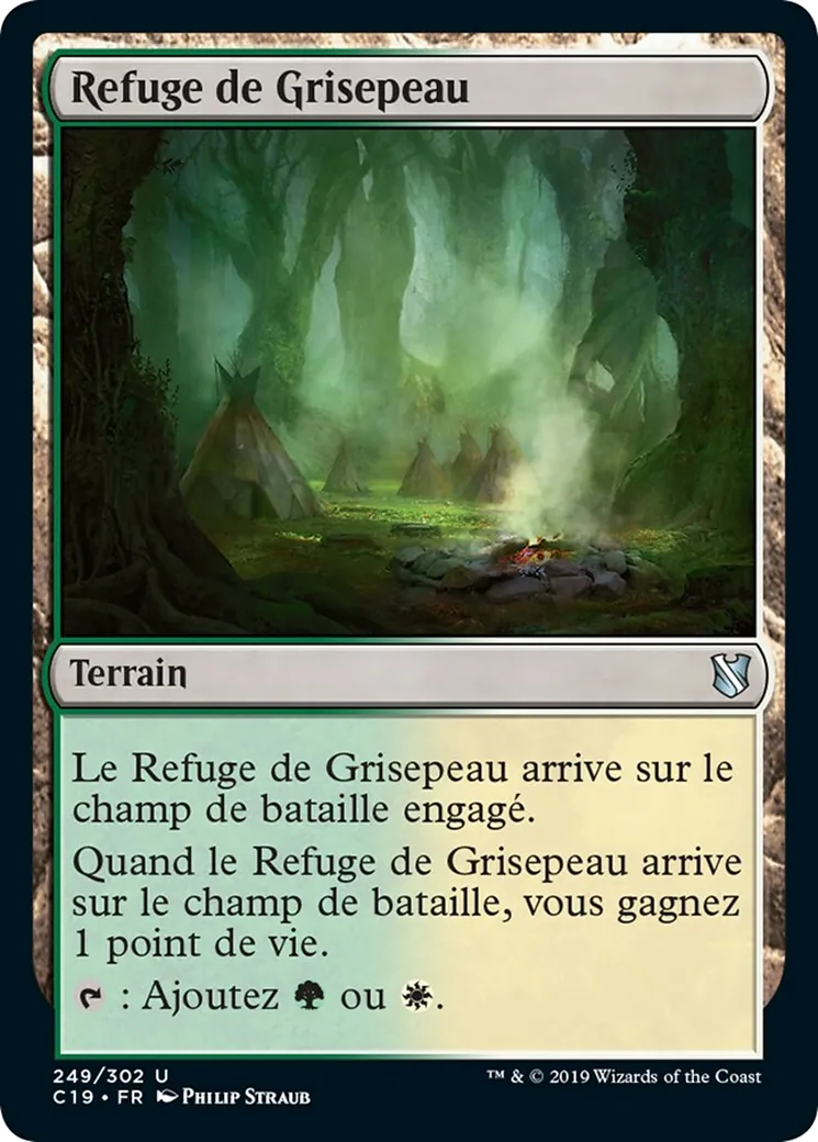Refuge de Grisepeau — Commander 2019 — Magic: The Gathering