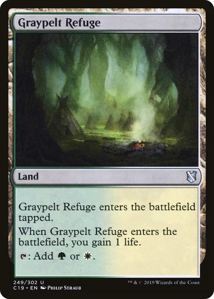 Graypelt Refuge — Commander 2019 — Magic: The Gathering