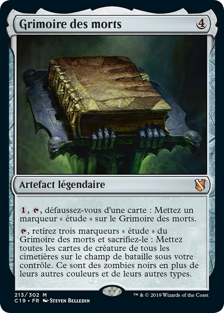 Grimoire des morts — Commander 2019 — Magic: The Gathering