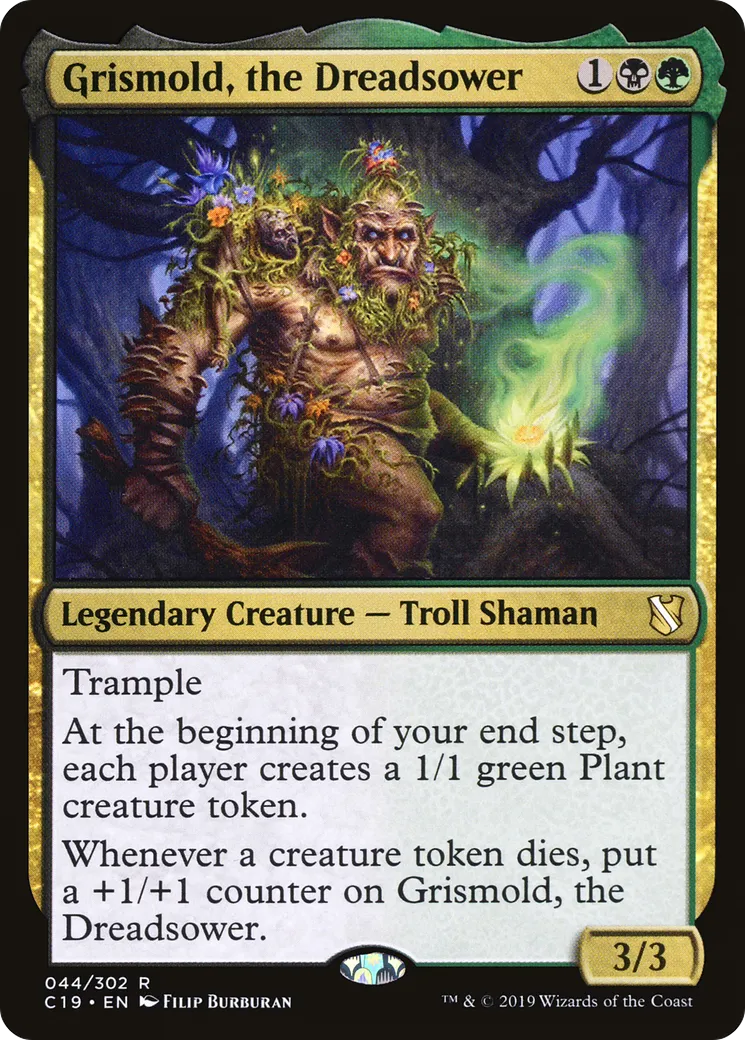 Grismold, the Dreadsower — Commander 2019 — Magic: The Gathering