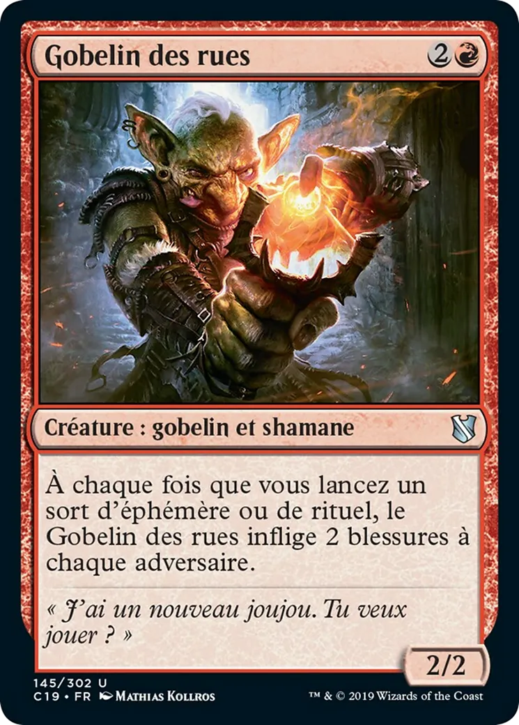 Gobelin des rues — Commander 2019 — Magic: The Gathering