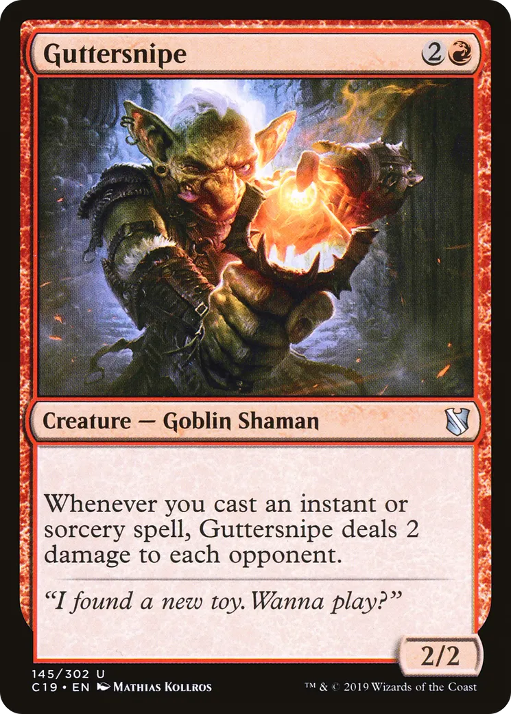 Guttersnipe — Commander 2019 — Magic: The Gathering