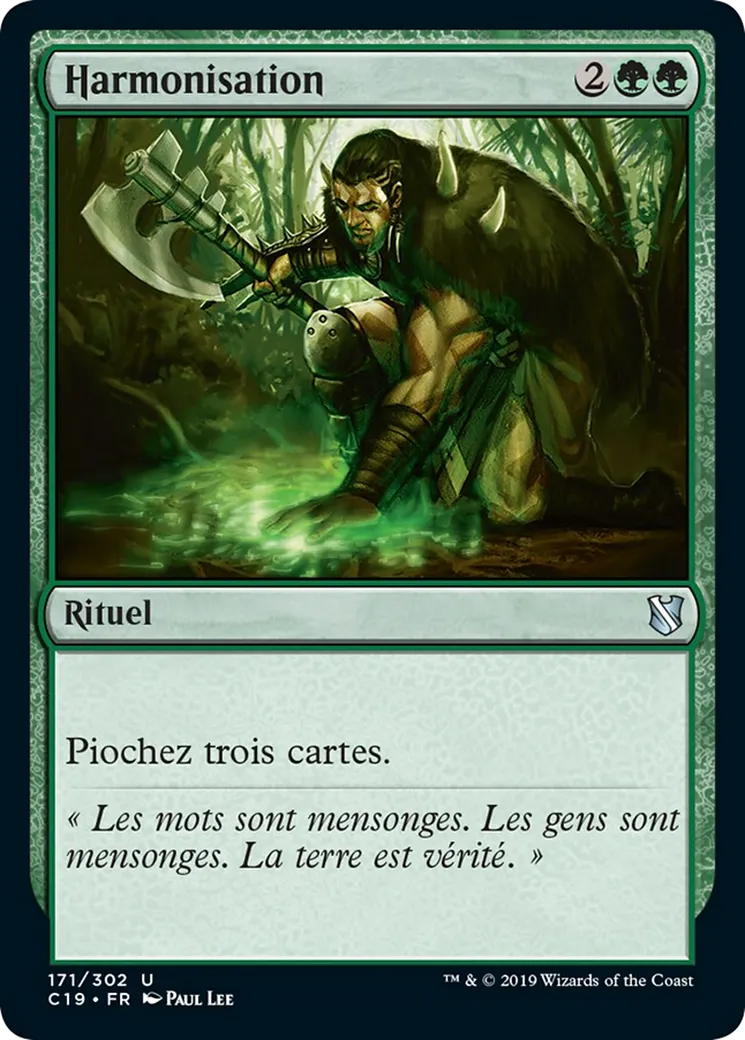 Harmonisation — Commander 2019 — Magic: The Gathering