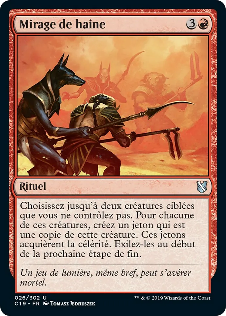 Mirage de haine — Commander 2019 — Magic: The Gathering