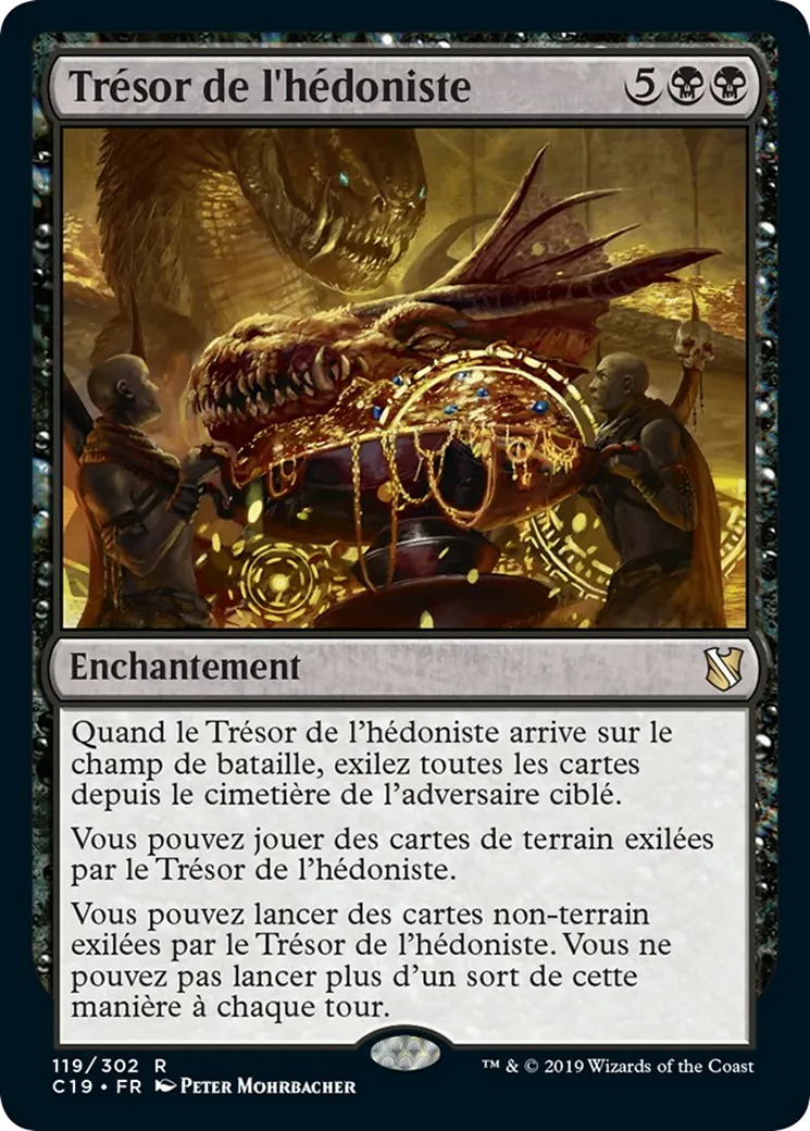 Trésor de l'hédoniste — Commander 2019 — Magic: The Gathering