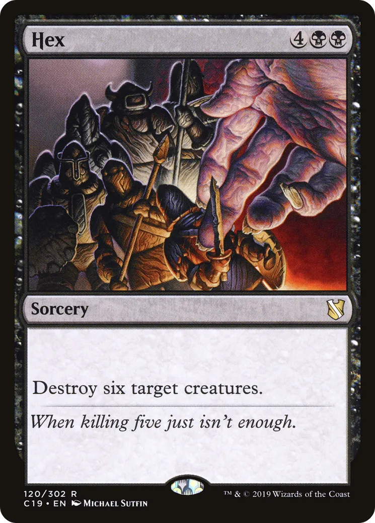 Hex — Commander 2019 — Magic: The Gathering