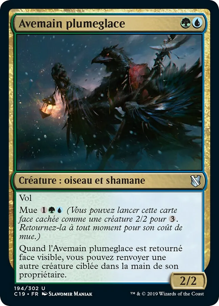 Avemain plumeglace — Commander 2019 — Magic: The Gathering