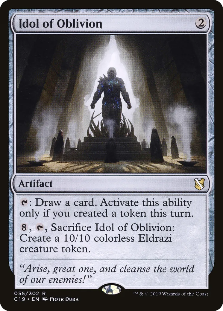 Idol of Oblivion — Commander 2019 — Magic: The Gathering