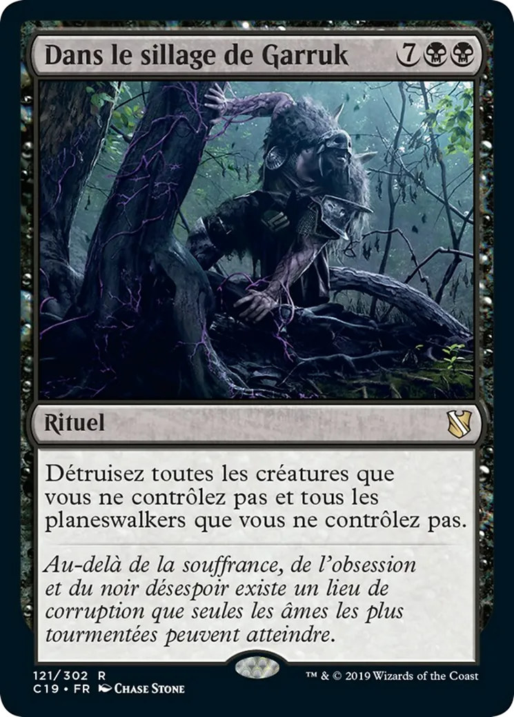 Dans le sillage de Garruk — Commander 2019 — Magic: The Gathering