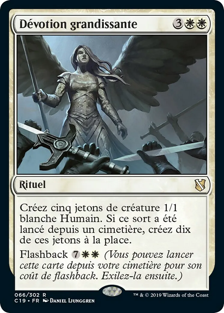 Dévotion grandissante — Commander 2019 — Magic: The Gathering