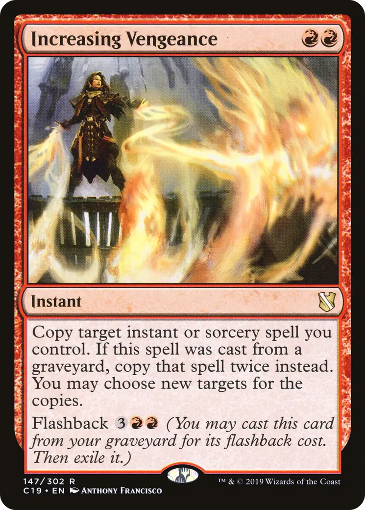 Vengeance grandissante — Commander 2019 — Magic: The Gathering