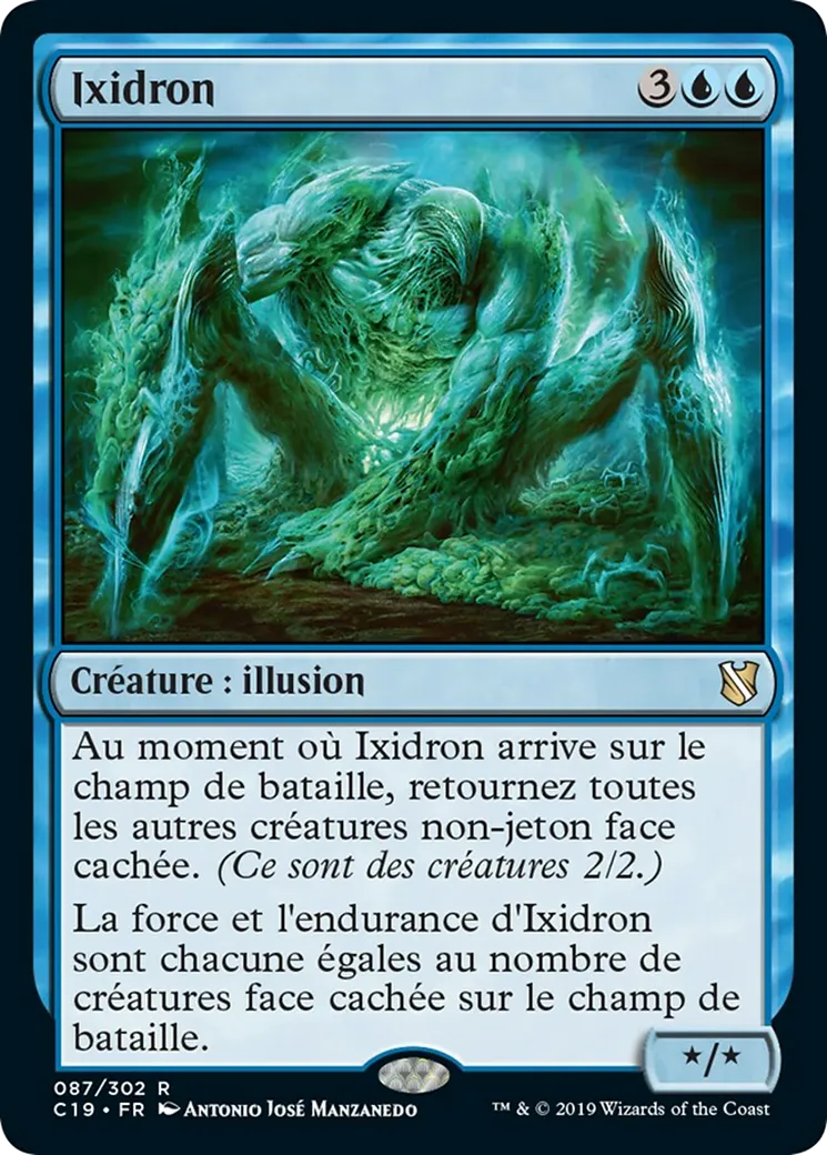 Ixidron — Commander 2019 — Magic: The Gathering