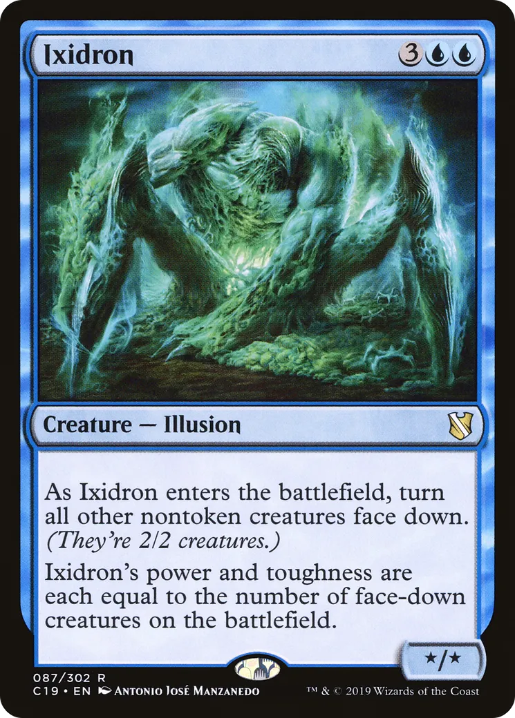Ixidron — Commander 2019 — Magic: The Gathering